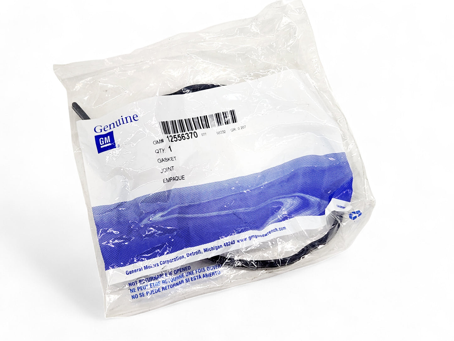 2001-2007 Truck 8.1L V8 Timing Cover Gasket OEM GM Genuine Parts 12556370