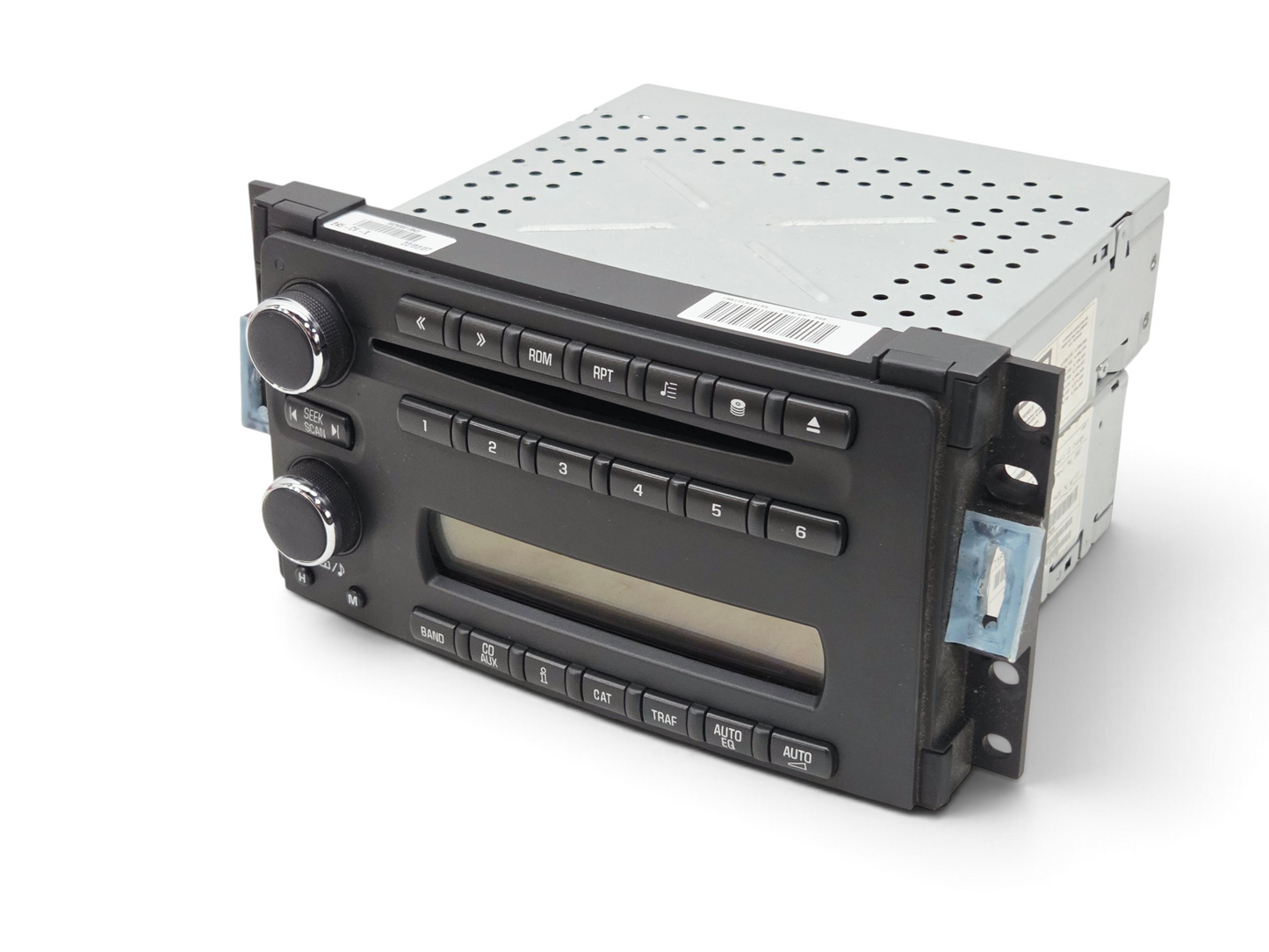 Send it Auto Parts OEM GM 6-disc CD changer radio for 2005-2007 Corvette C6 with black faceplate and control buttons