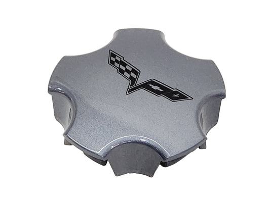 2005-2007 Corvette C6 Wheel Center Cap Competition Dark Gray Gunmetal 9594652