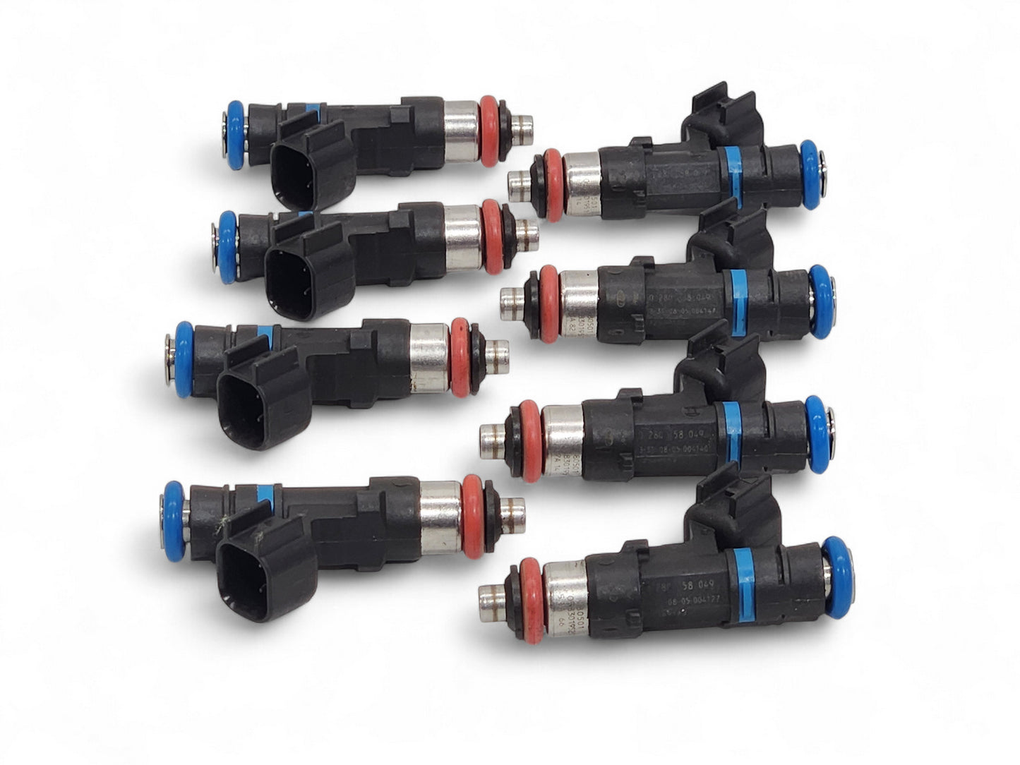 2005-2007 Corvette GTO CTSV LS2 Fuel Injectors OEM GM 89017586 - Set of 8