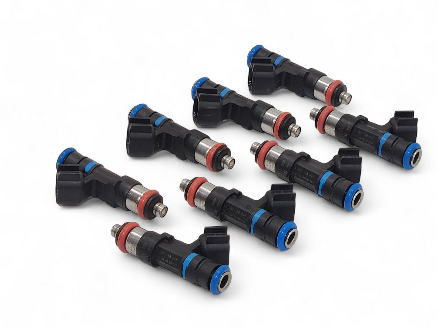2005-2007 Corvette GTO CTSV LS2 Fuel Injectors OEM GM 89017586 - Set of 8