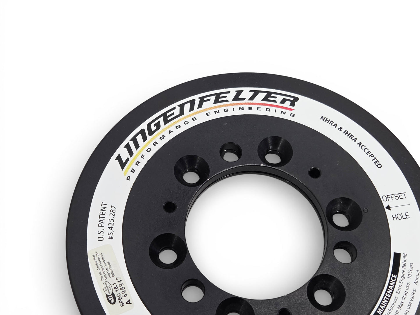 6.78" 10% UD 6 Rib Super Damper Harmonic Balancer Alum Shell