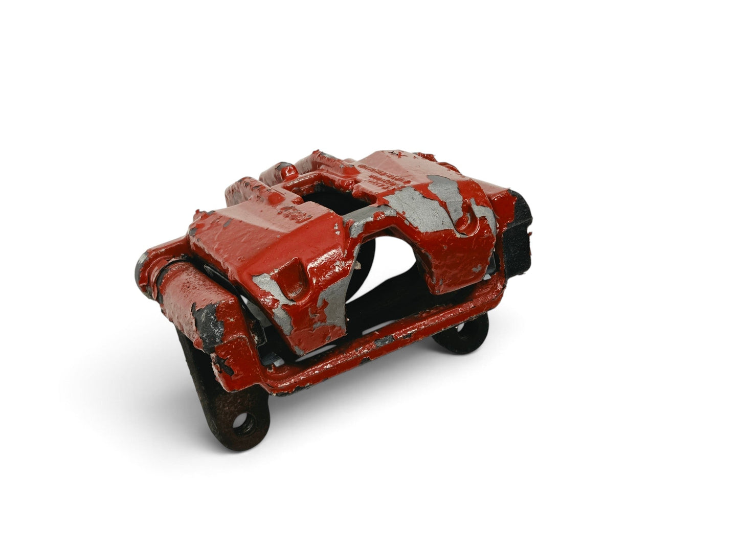 Send it Auto Parts OEM GM rear left brake caliper with bracket for 2005-2011 Corvette C6, painted red