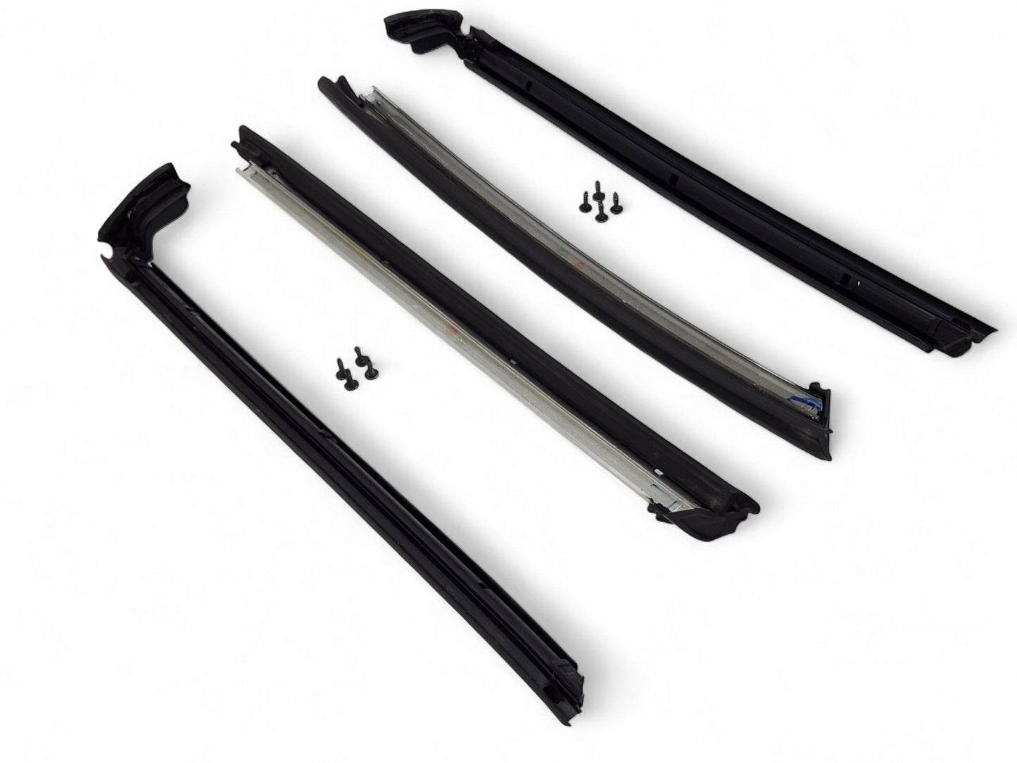2005-2013 Chevy Corvette C6 Targa Top Weatherstrip with Retainers OEM GM