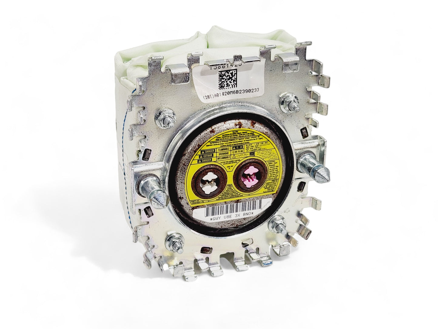 2006-2012 Chevy Corvette C6 Ebony Steering Wheel Airbag OEM GM 25989539