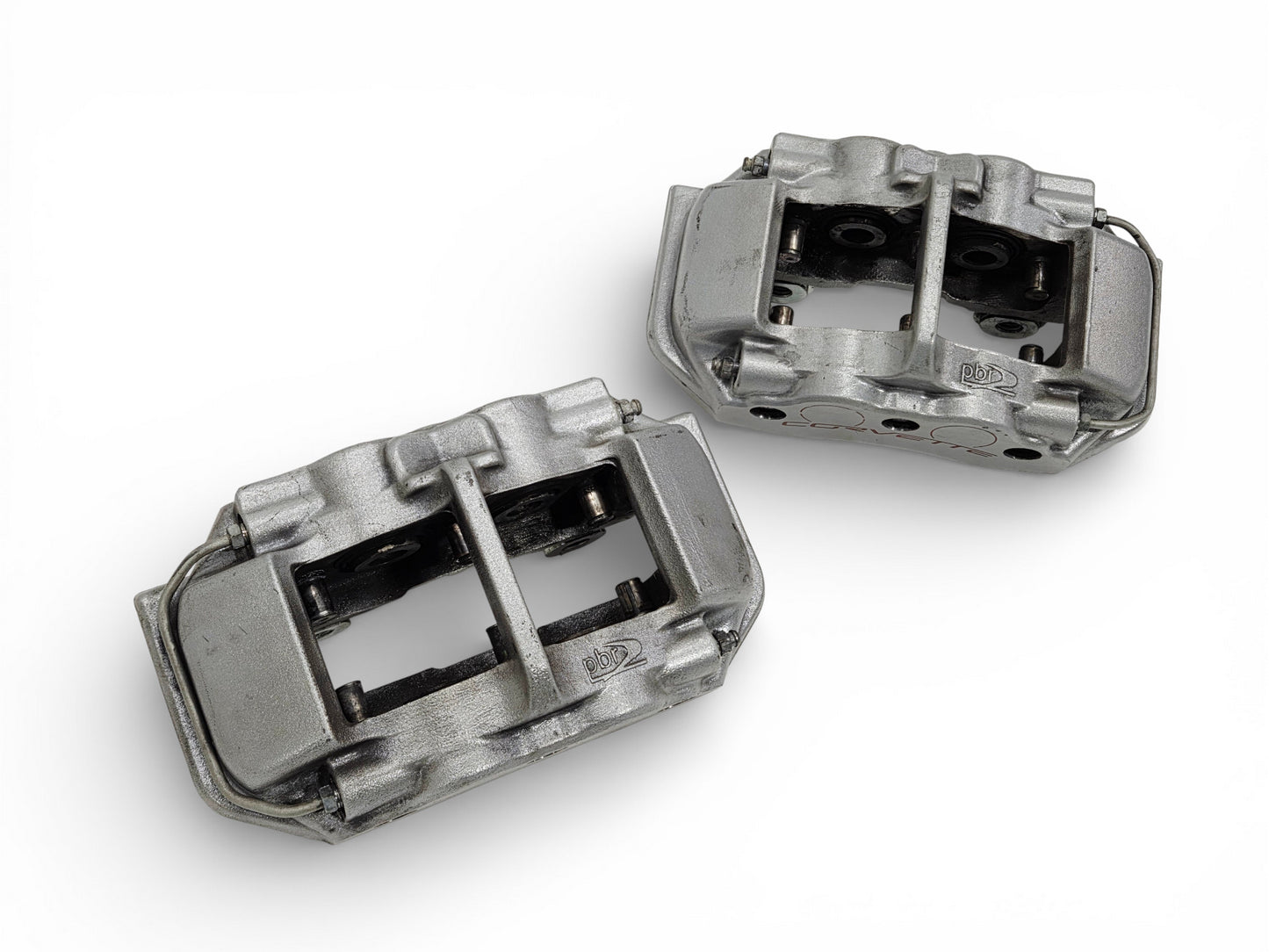 2006-2013 Chevy Corvette C6 Z06 Grand Sport Rear Gray Brake Calipers OEM GM