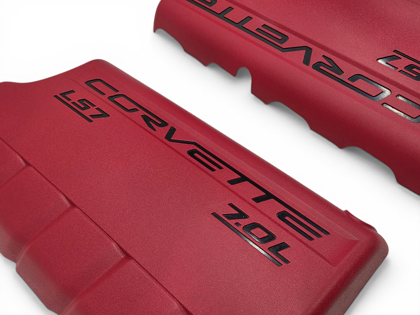 2006-2013 Corvette C6 Z06 LS7 7.0L Passenger Side Red Engine Fuel Rail Cover