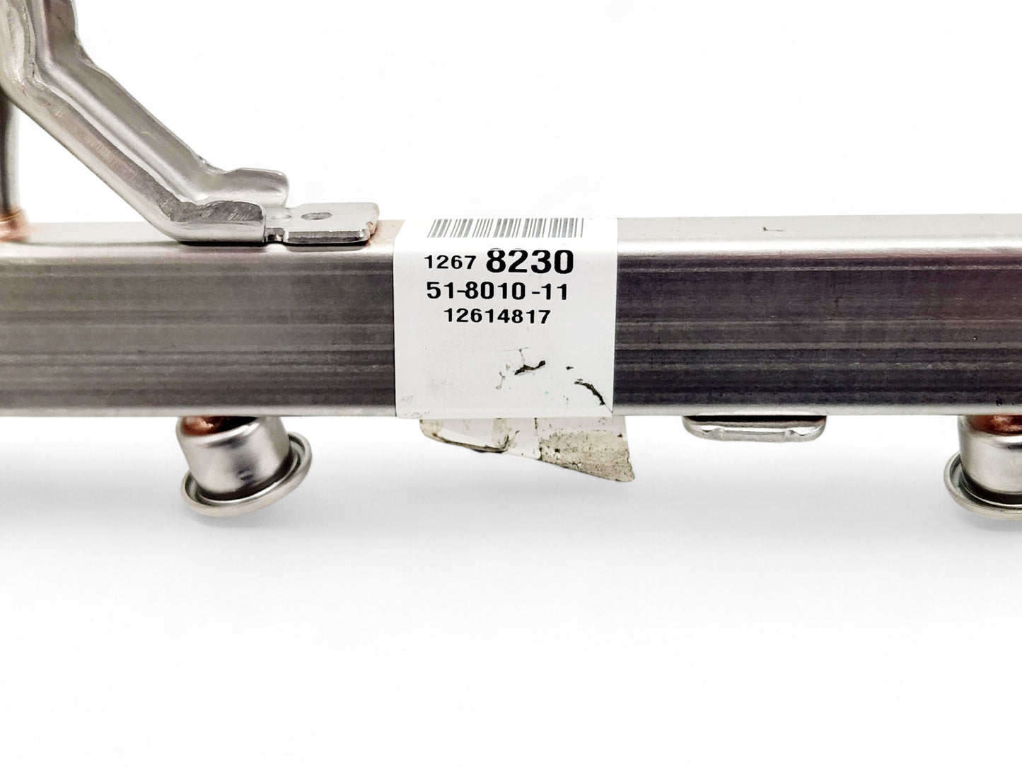 2012-2020 GEN IV Chevy GMC 6.0L Fuel Injector Rail Square Port OEM 12660710