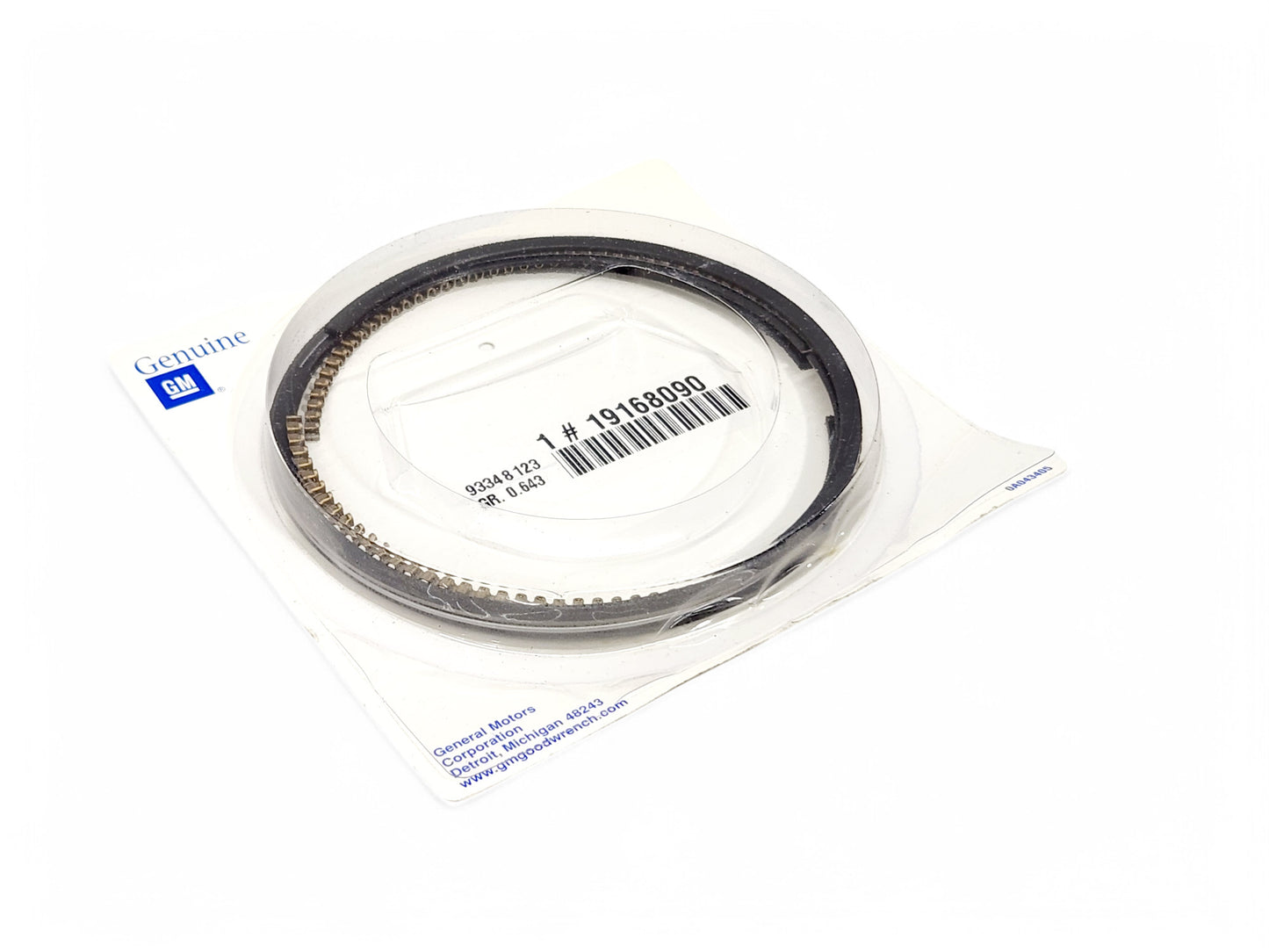 2008-2017 Engine Piston Ring Kit Genuine OEM GM 19168090