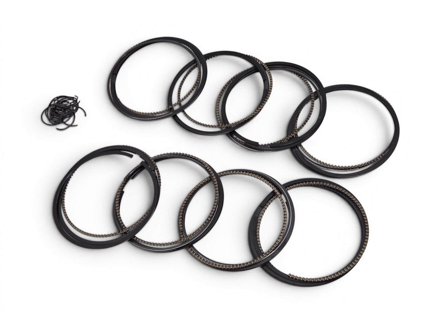 2008-2017 LS3 6.2L Set of 8 Pistons OEM GM 19207287 - Crate Engine takeoffs