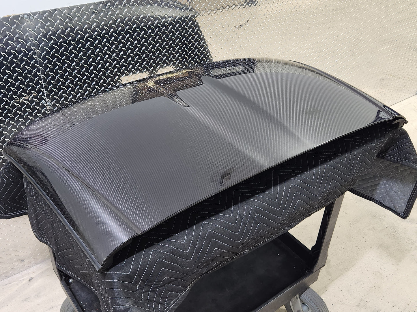 2009-2013 Chevy Corvette C6 ZR1 Exposed Carbon Fiber Roof OEM *READ*