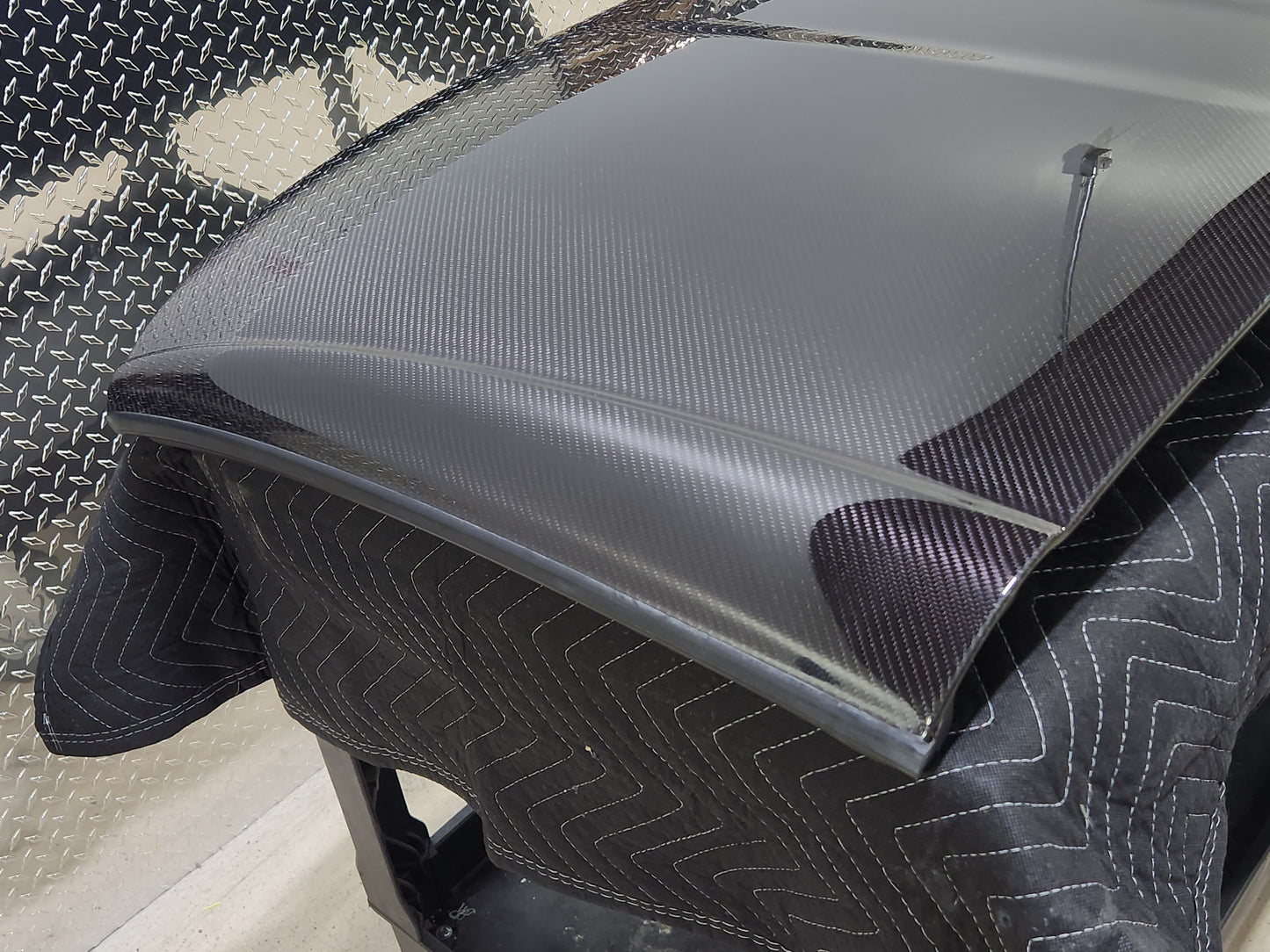 2009-2013 Chevy Corvette C6 ZR1 Exposed Carbon Fiber Roof OEM *READ*