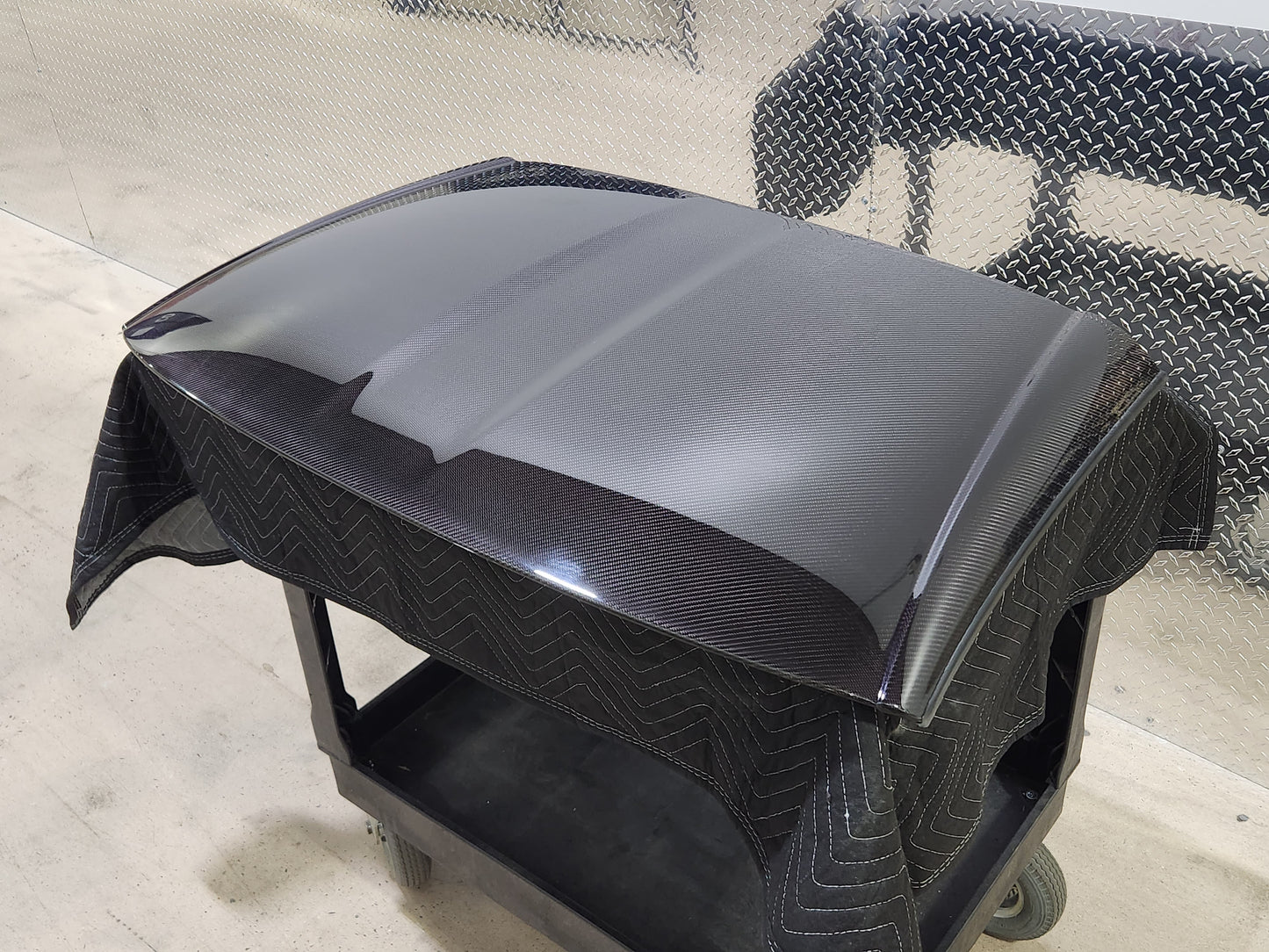 2009-2013 Chevy Corvette C6 ZR1 Exposed Carbon Fiber Roof OEM *READ*