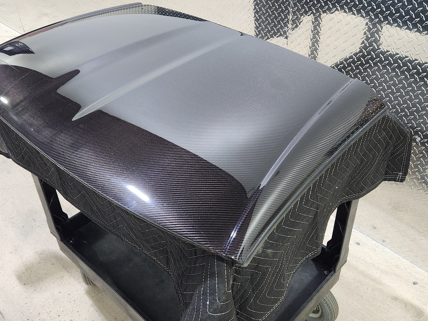 2009-2013 Chevy Corvette C6 ZR1 Exposed Carbon Fiber Roof OEM *READ*