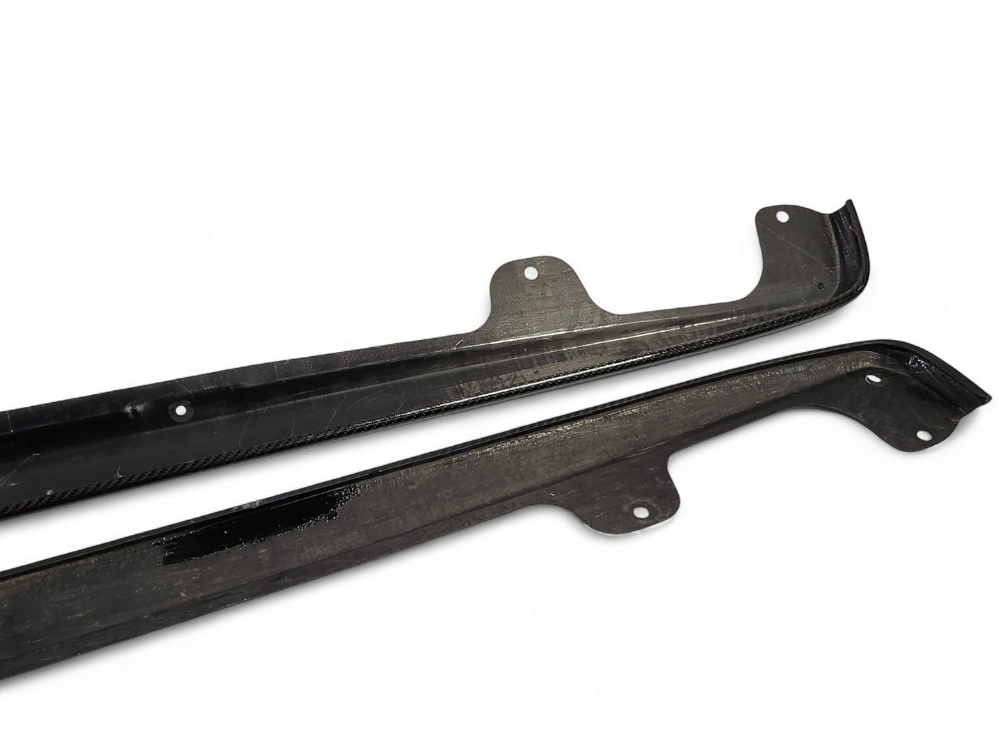 2009-2013 Chevy Corvette C6 ZR1 Exposed Carbon Fiber Side Skirts OEM GM