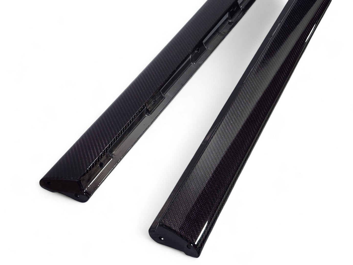 2009-2013 Chevy Corvette C6 ZR1 Exposed Carbon Fiber Side Skirts OEM GM