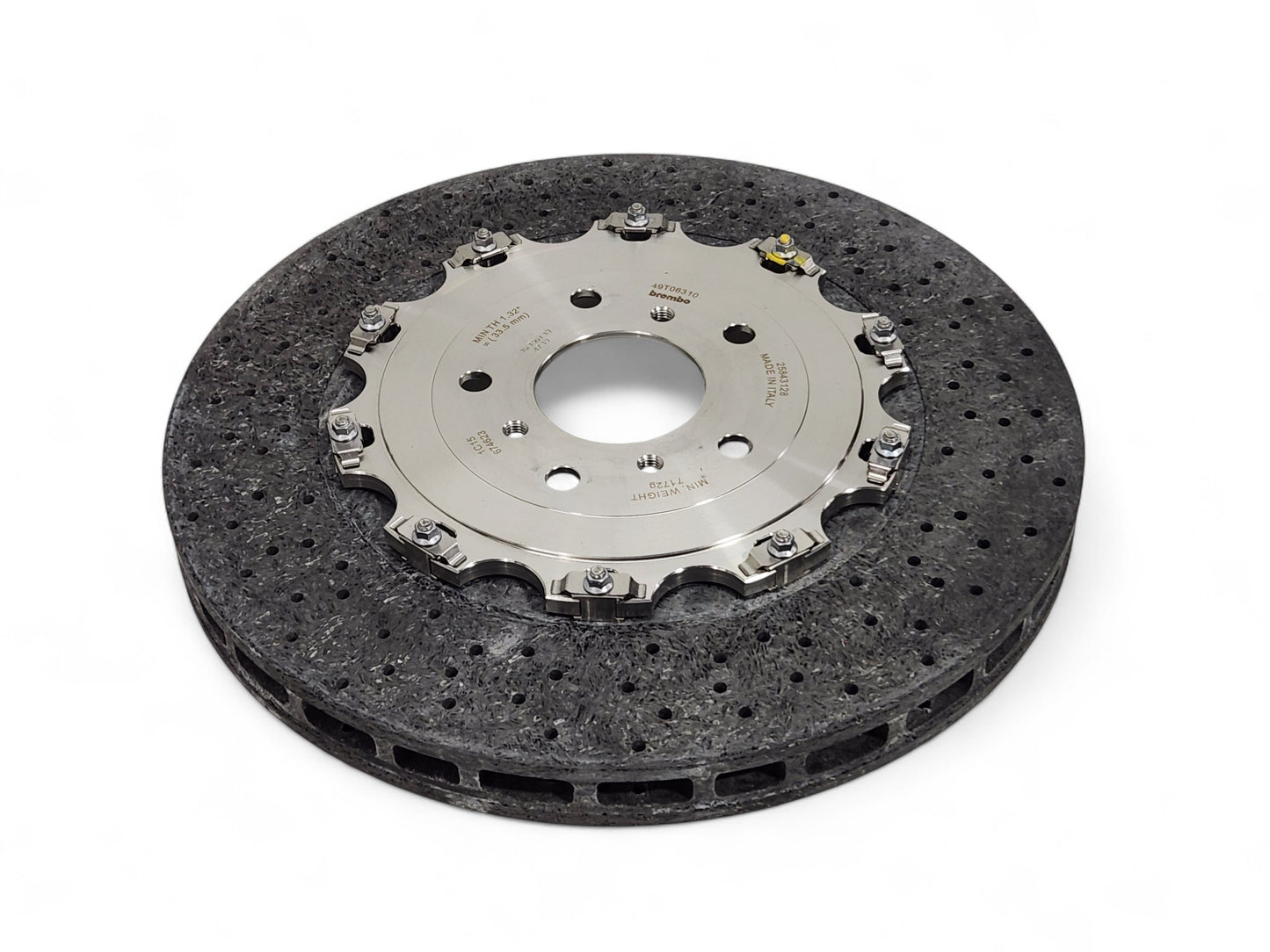 2009-2013 Chevy Corvette C6 ZR1 Rear Brembo Carbon Ceramic Brake Rotor OEM