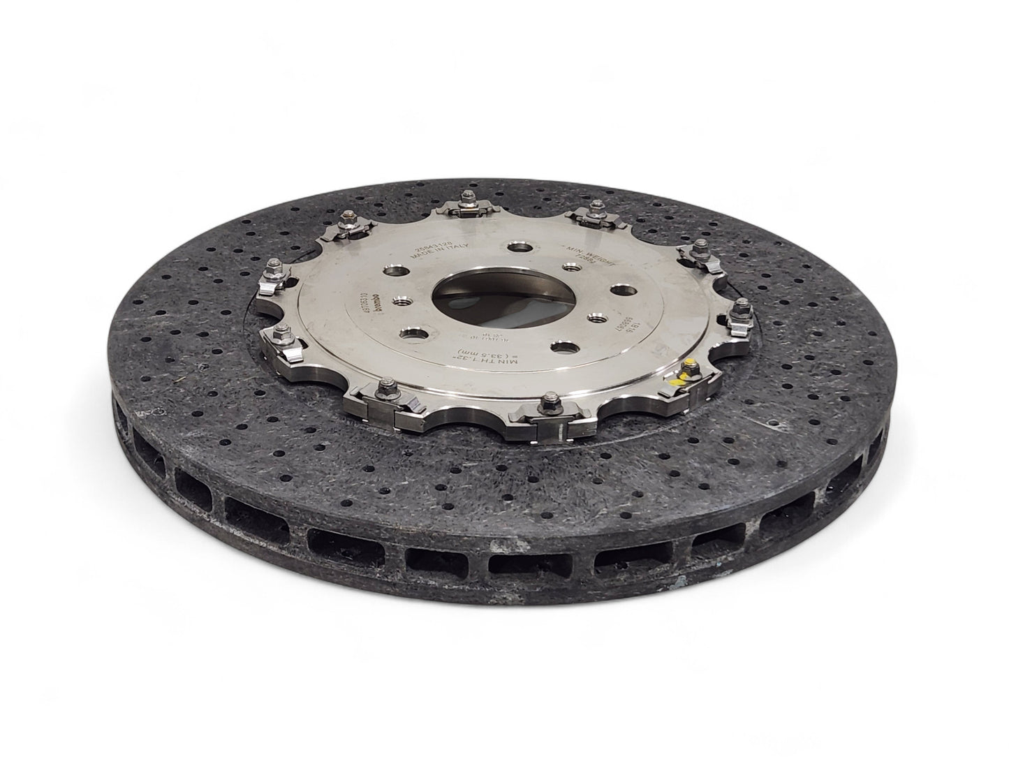 2009-2013 Chevy Corvette C6 ZR1 Rear Brembo Carbon Ceramic Brake Rotor OEM