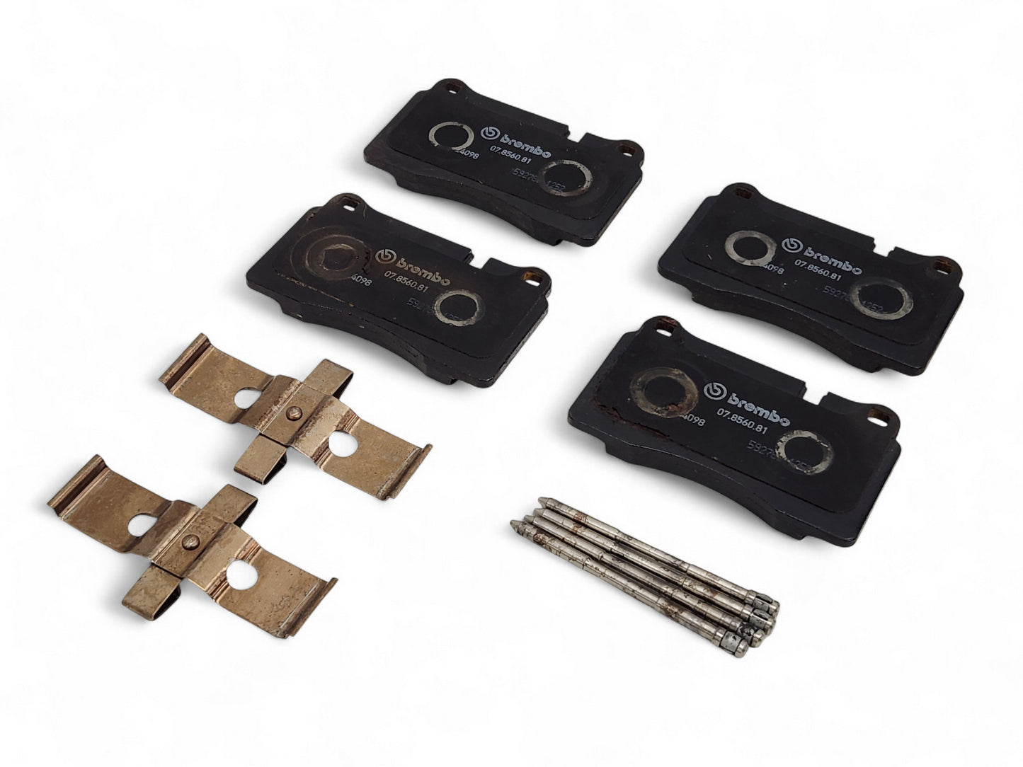 2009-2013 Chevy Corvette C6 ZR1 Z07 Rear Carbon Ceramic Brake Pads OEM