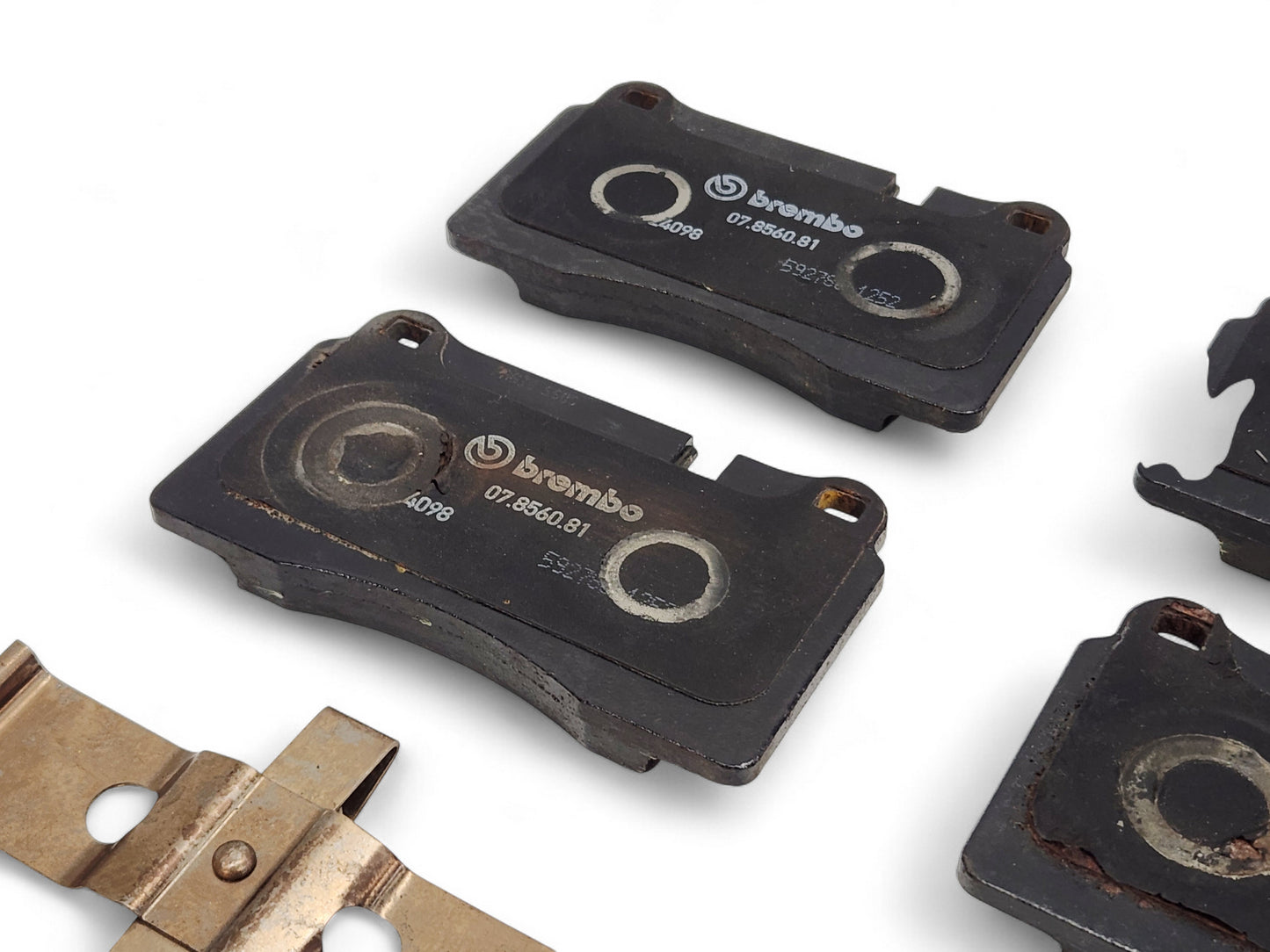 2009-2013 Chevy Corvette C6 ZR1 Z07 Rear Carbon Ceramic Brake Pads OEM