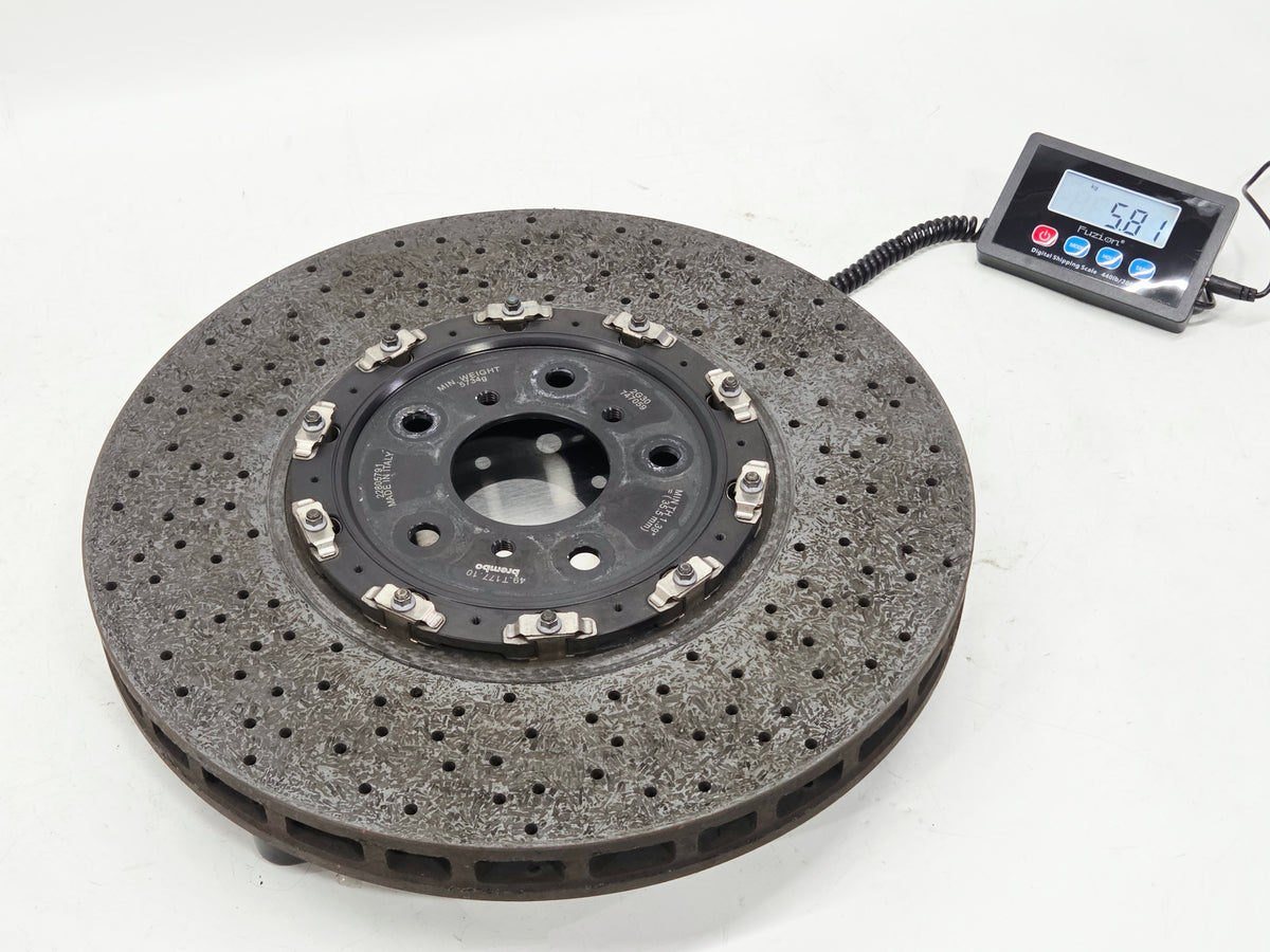 2009-2013 Corvette C6 ZR1 Front Carbon Ceramic Brake Rotor OEM GM