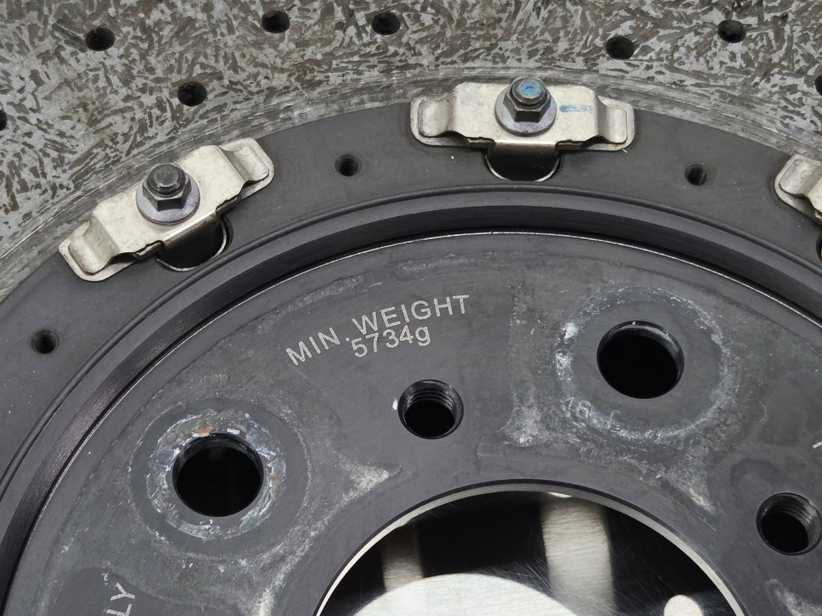 2009-2013 Corvette C6 ZR1 Front Carbon Ceramic Brake Rotor OEM GM
