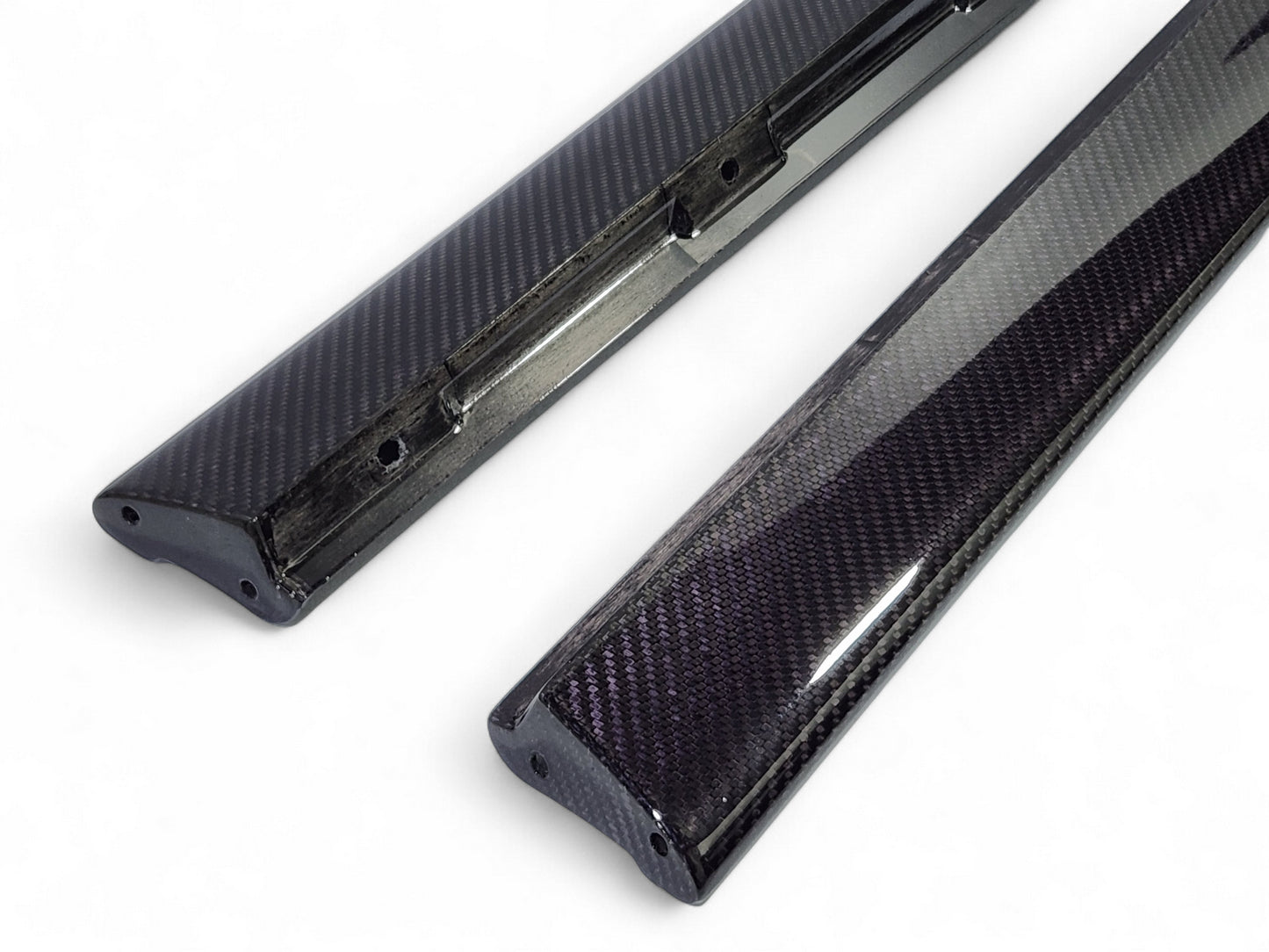 2009-2013 Chevy Corvette C6 ZR1 Exposed Carbon Fiber Side Skirts OEM GM