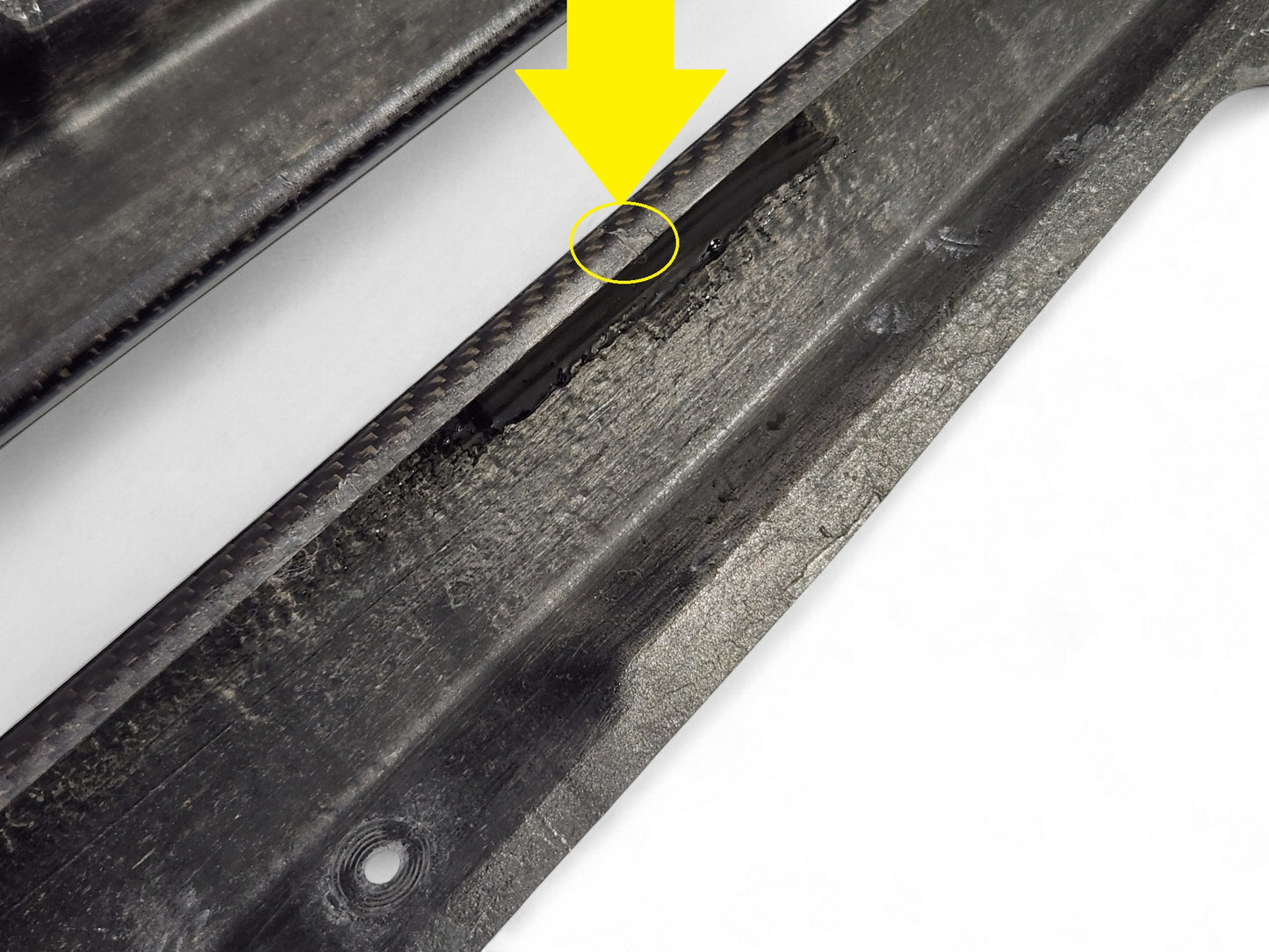 2009-2013 Chevy Corvette C6 ZR1 Exposed Carbon Fiber Side Skirts OEM GM