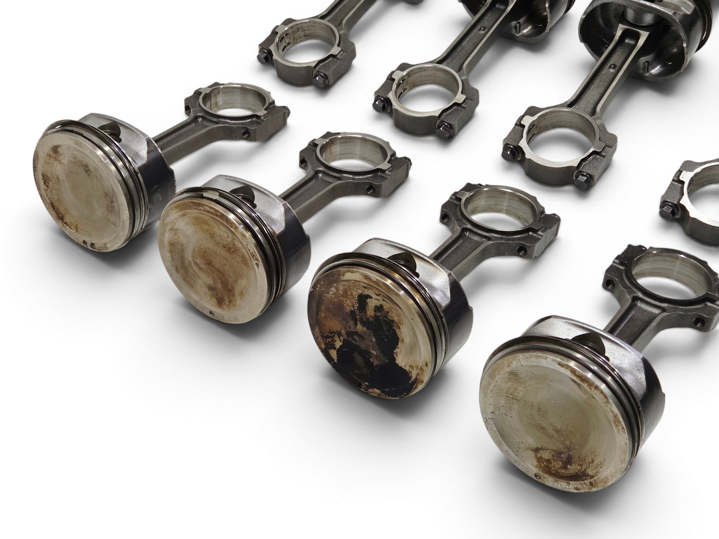 2009-2015 CTSV ZL1 LSA Connecting Rods with pistons OEM 12604857 - set of 8