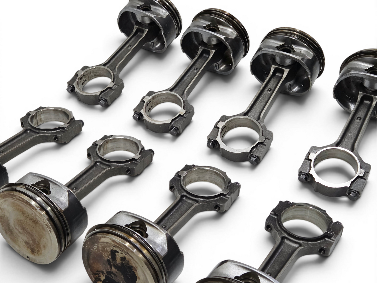2009-2015 CTSV ZL1 LSA Connecting Rods with pistons OEM 12604857 - set of 8