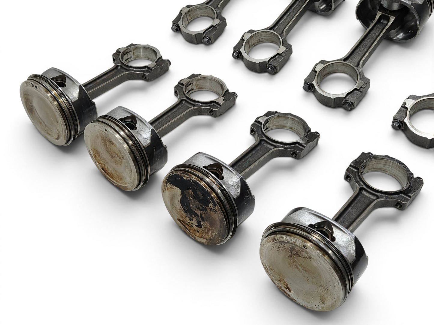 2009-2015 CTSV ZL1 LSA Connecting Rods with pistons OEM 12604857 - set of 8