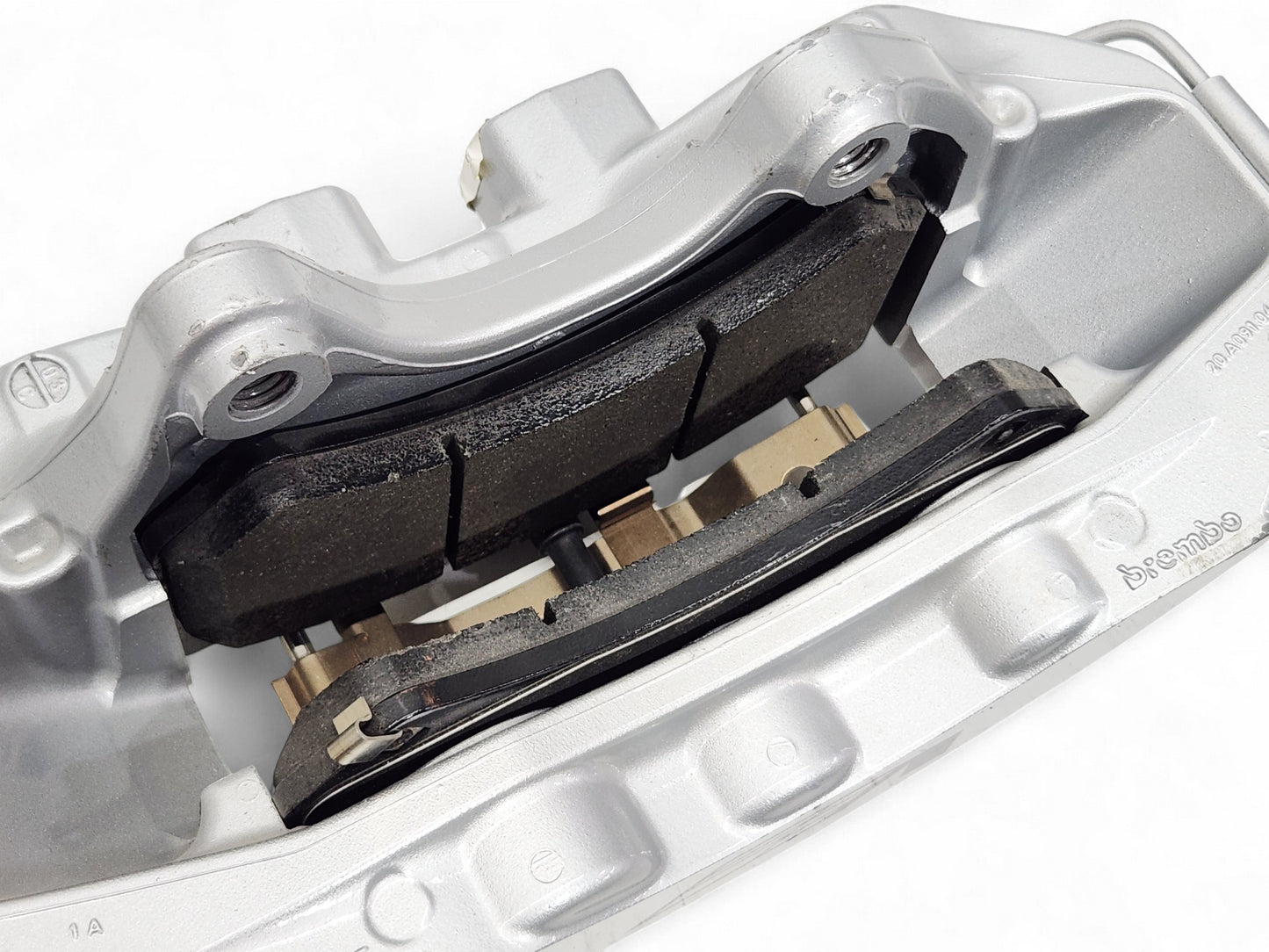 2009-2015 Cadillac CTS V Front Passenger Silver Brake Caliper with Pads OEM GM