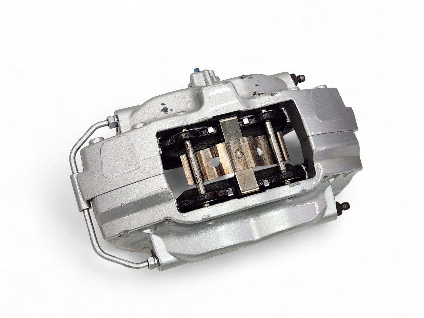 2009-2015 Cadillac CTS V Front Rear Silver Brake Caliper Set with Pads OEM GM