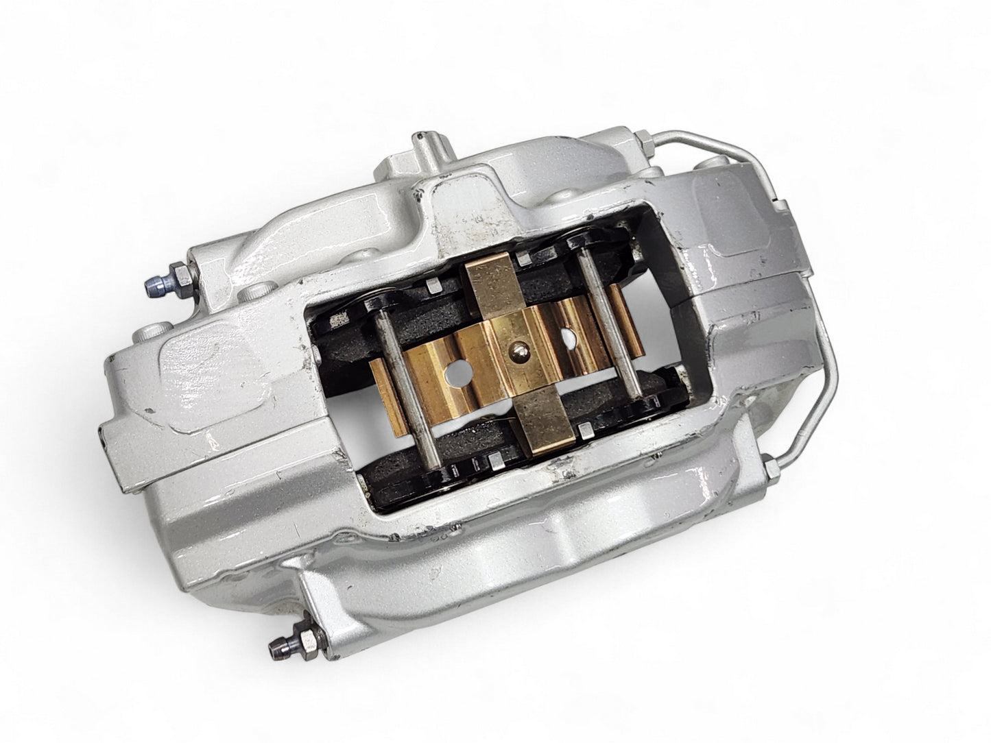 2009-2015 Cadillac CTS V Front Rear Silver Brake Caliper Set with Pads OEM GM