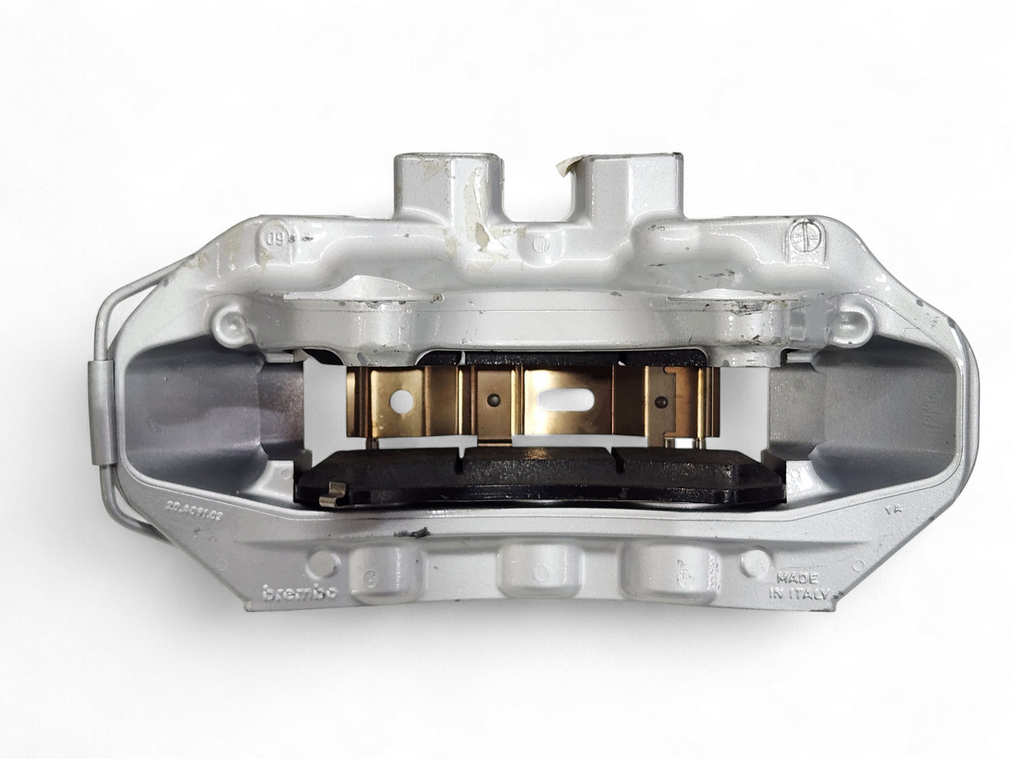 2009-2015 Cadillac CTS V Front Rear Silver Brake Caliper Set with Pads OEM GM