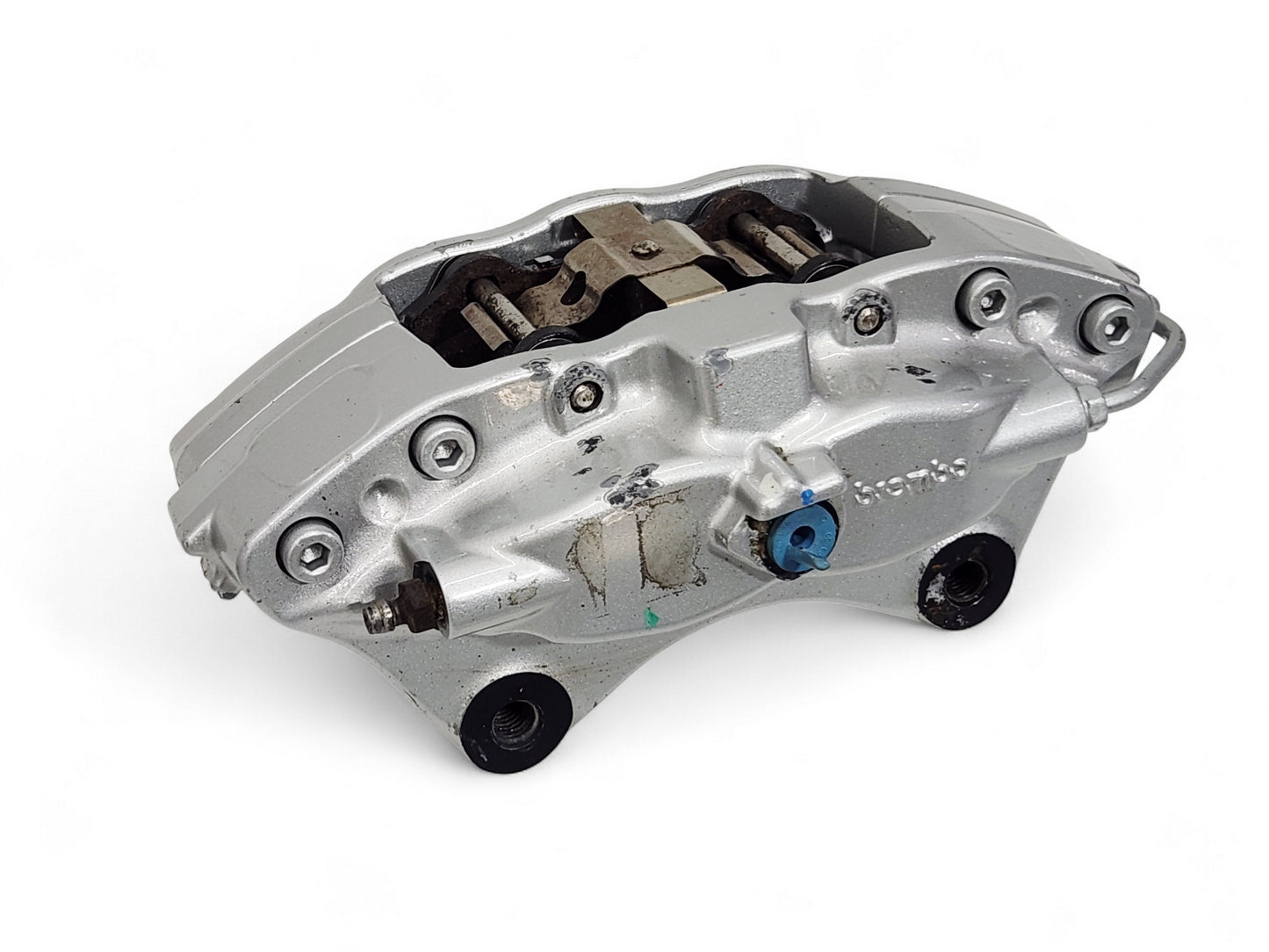 2009-2015 Cadillac CTS V Front Rear Silver Brake Caliper Set with Pads OEM GM