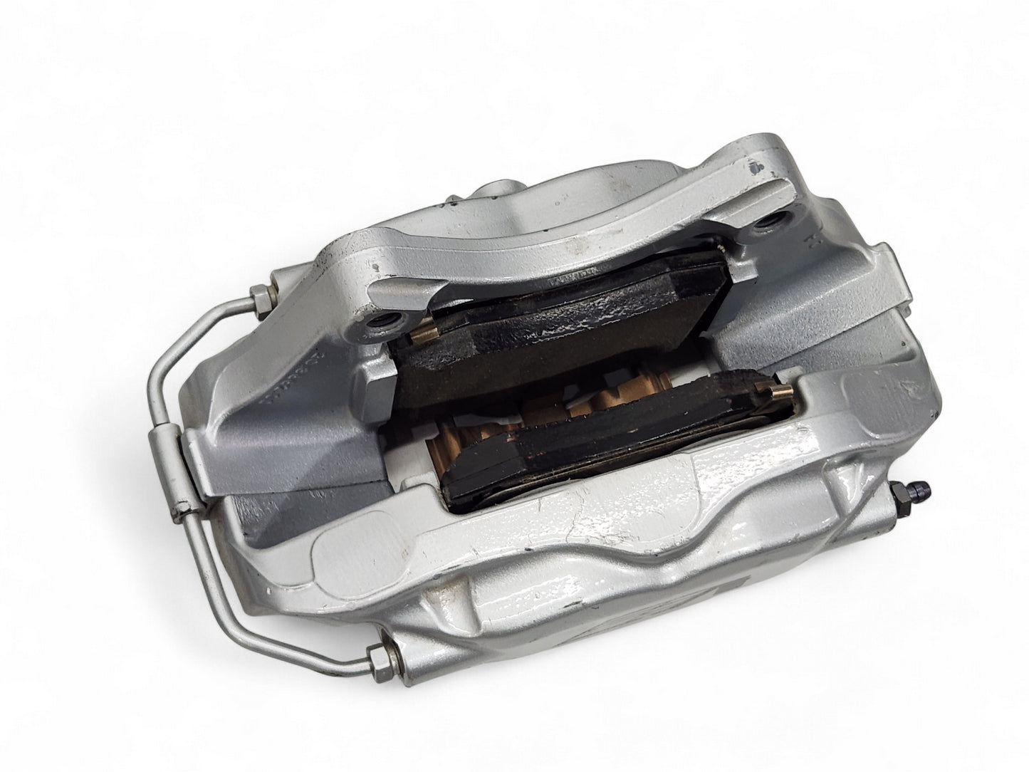 2009-2015 Cadillac CTS V Front Rear Silver Brake Caliper Set with Pads OEM GM