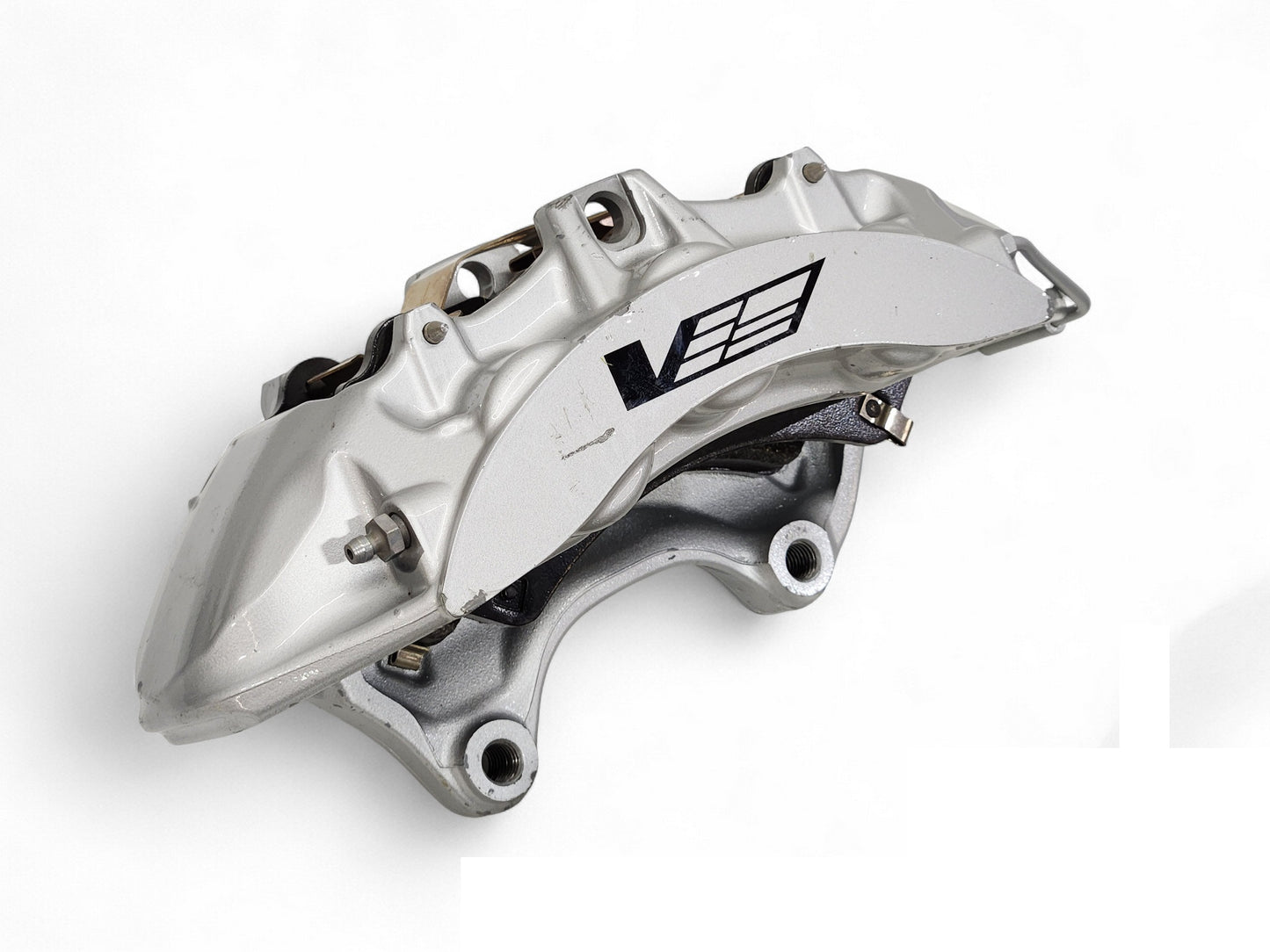 2009-2015 Cadillac CTS V Front Rear Silver Brake Caliper Set with Pads OEM GM