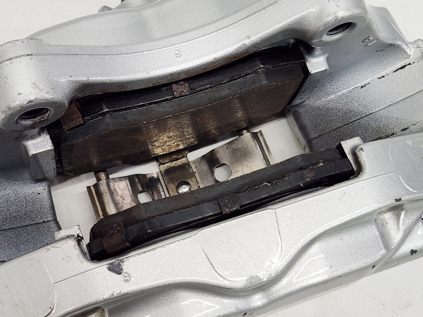 2009-2015 Cadillac CTS V Silver Rear Passenger Side Disc Brake Caliper OEM GM