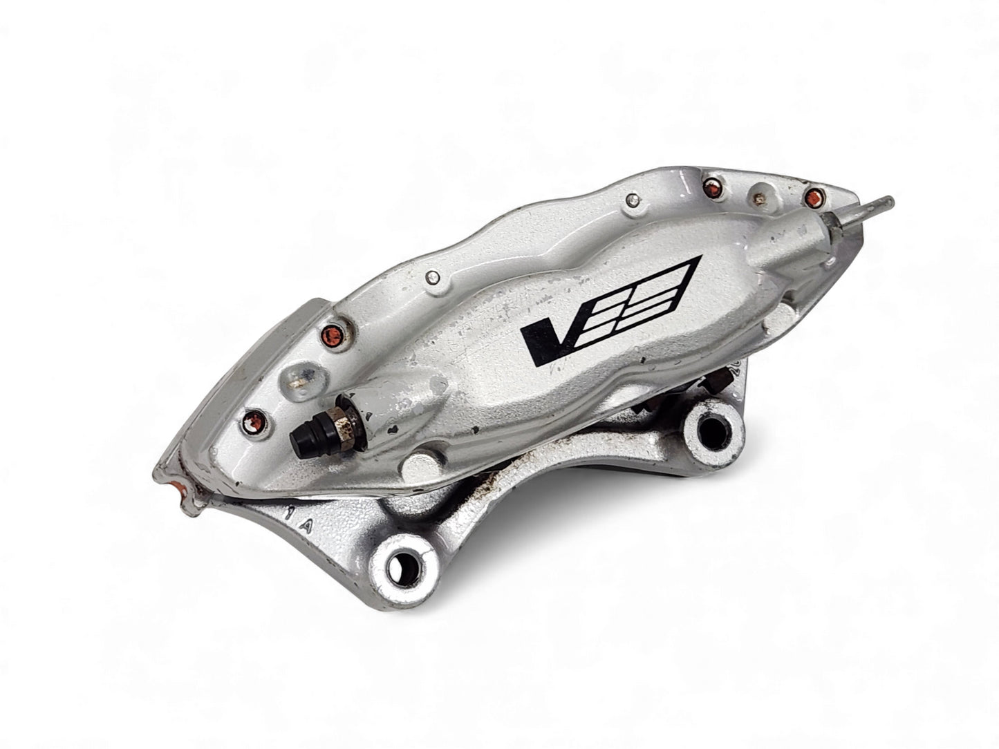 2009-2015 Cadillac CTS V Silver Rear Passenger Side Disc Brake Caliper OEM GM