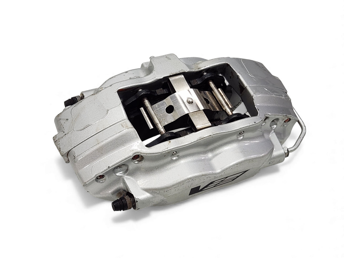 2009-2015 Cadillac CTS V Silver Rear Passenger Side Disc Brake Caliper OEM GM