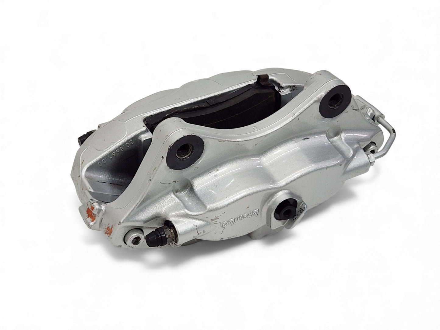 2009-2015 Cadillac CTS V Silver Rear Passenger Side Disc Brake Caliper OEM GM