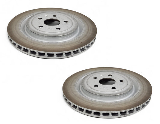 2009-2015 Camaro SS ZL1 Cadillac CTS-V Rear Brake Rotor OEM Brembo Pair of 2