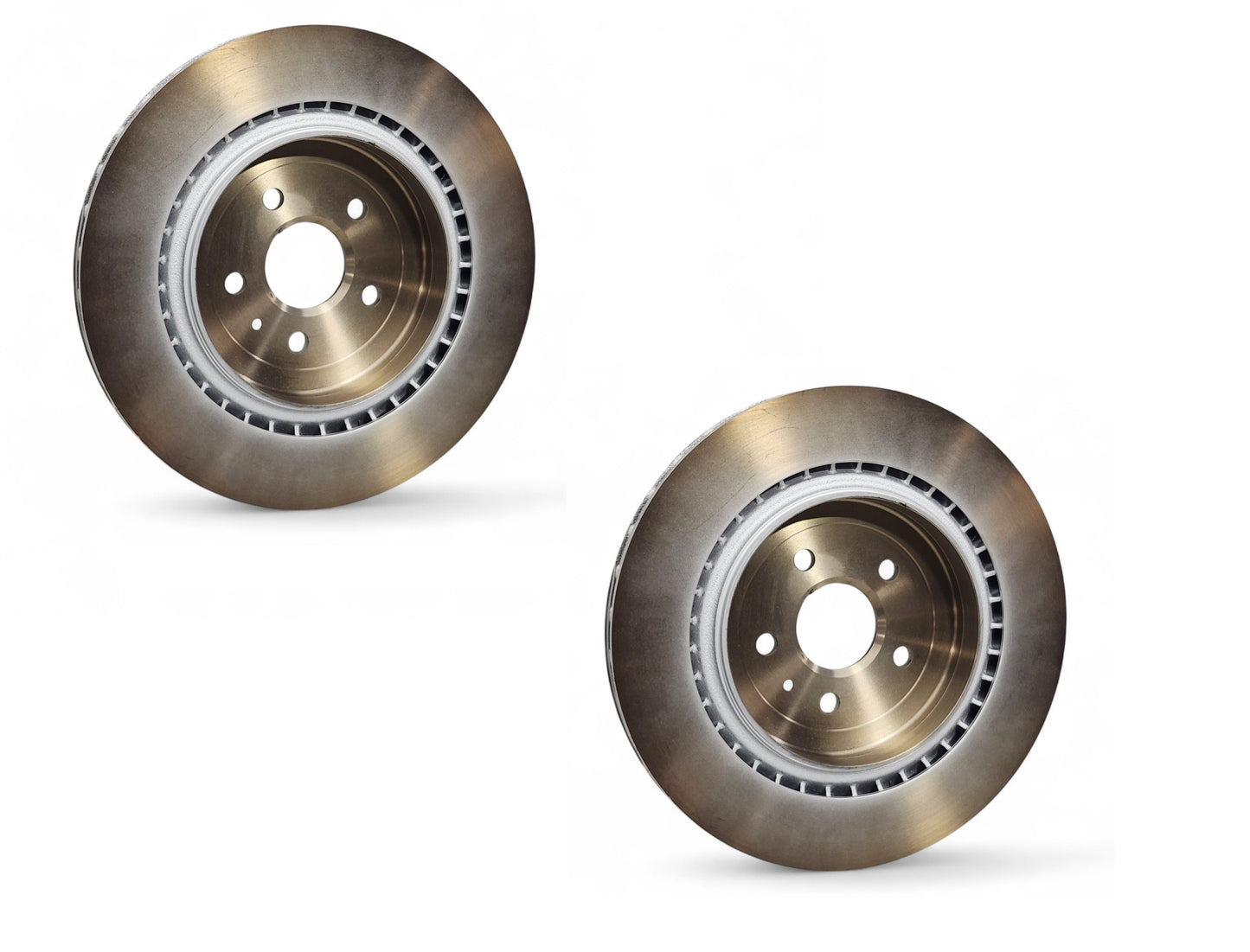 2009-2015 Camaro SS ZL1 Cadillac CTS-V Rear Brake Rotor OEM Brembo Pair of 2