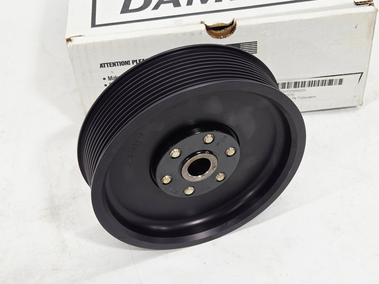 2010-2015 Chevy Camaro SS LS3 10 Rib 6" Power Steering Pulley ATI