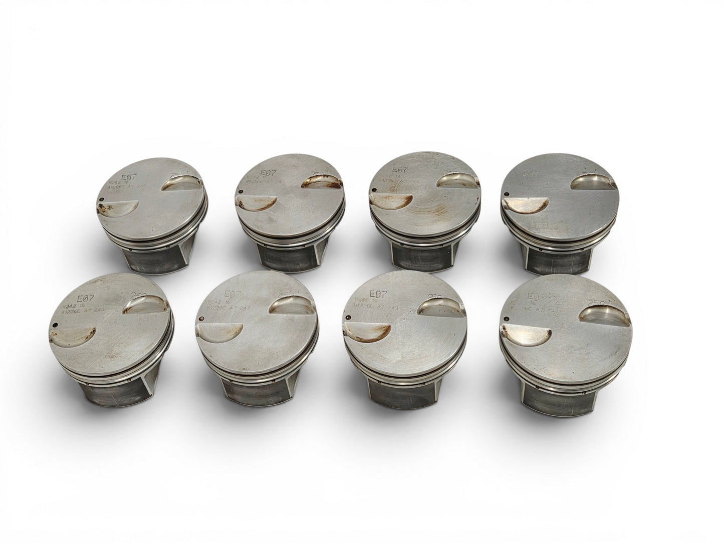 2010-2015 Camaro SS 6.2L L99 VVT Pistons OEM GM 19208471 - Set of 8