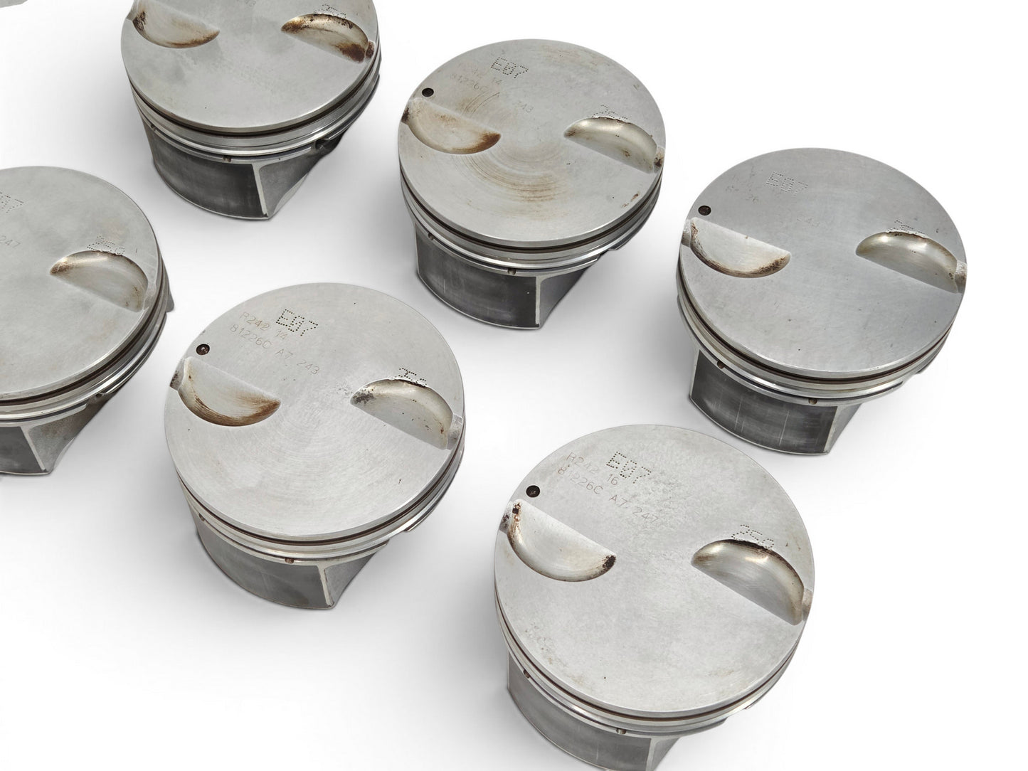 2010-2015 Camaro SS 6.2L L99 VVT Pistons OEM GM 19208471 - Set of 8
