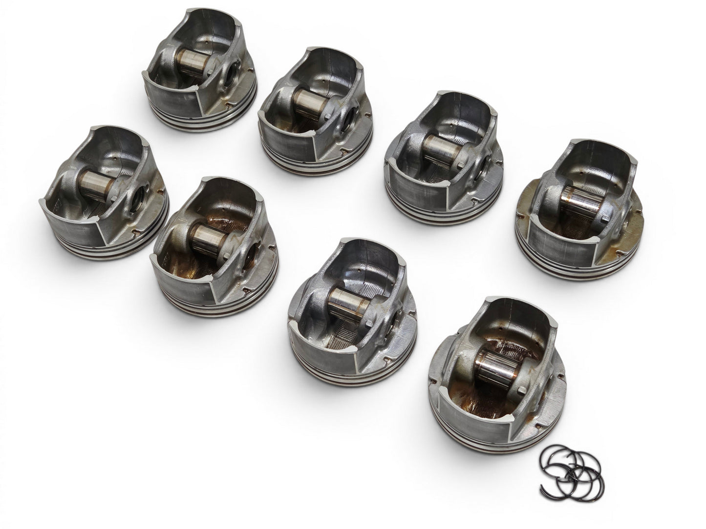 2010-2015 Camaro SS 6.2L L99 VVT Pistons OEM GM 19208471 - Set of 8