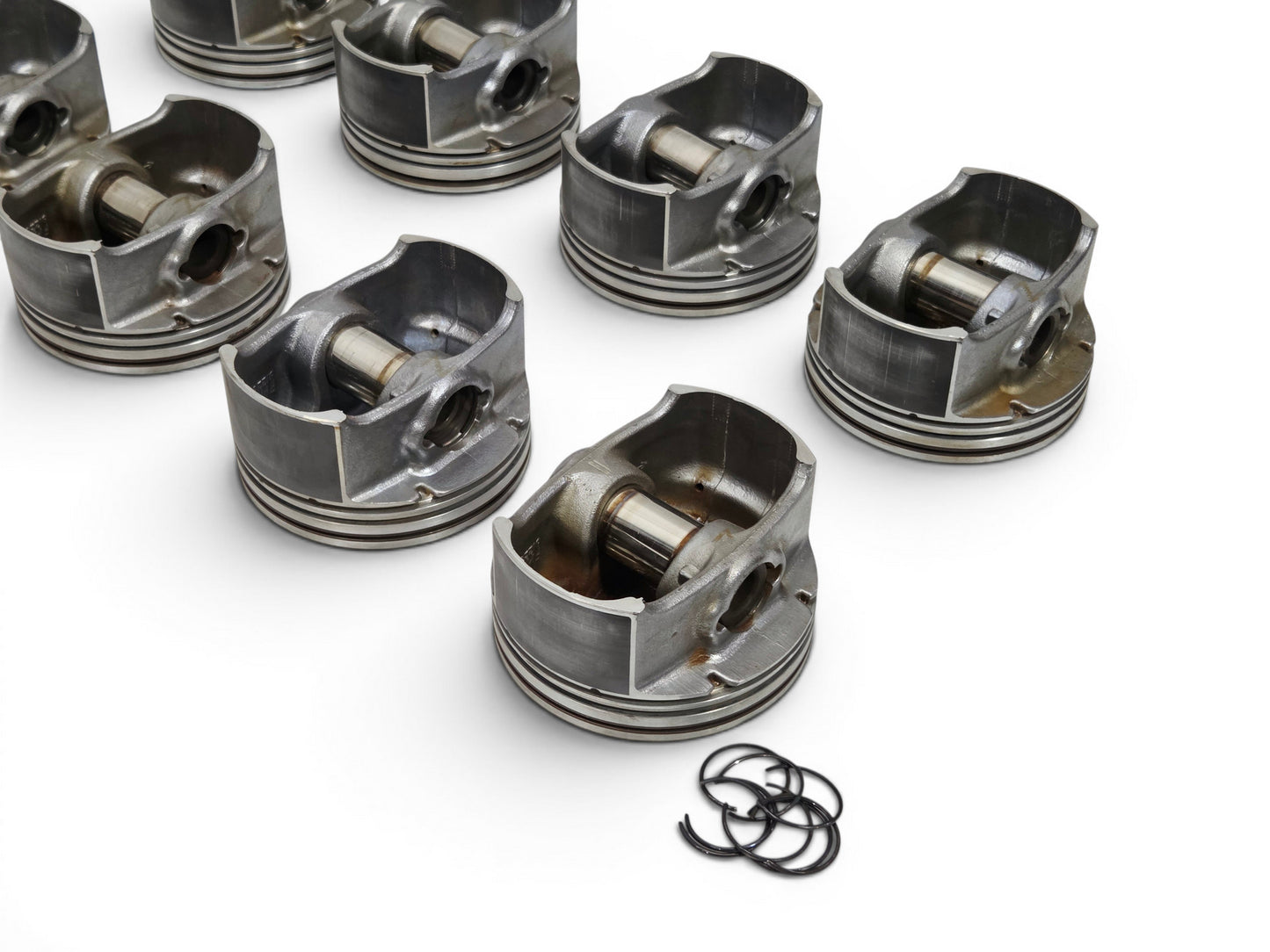 2010-2015 Camaro SS 6.2L L99 VVT Pistons OEM GM 19208471 - Set of 8