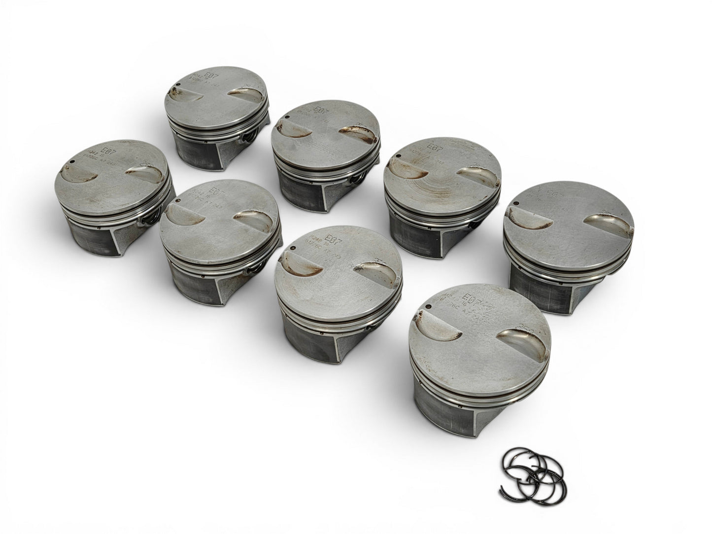 2010-2015 Camaro SS 6.2L L99 VVT Pistons OEM GM 19208471 - Set of 8